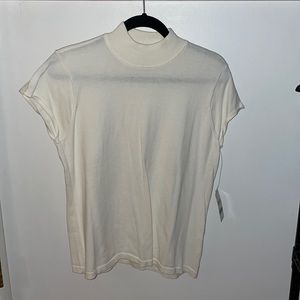 NWT Cream Top